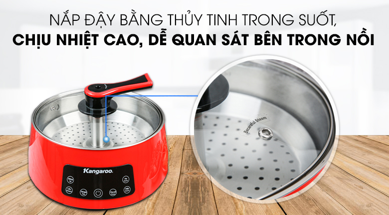 Nồi lẩu thang máy Kangaroo KG278 5 lít