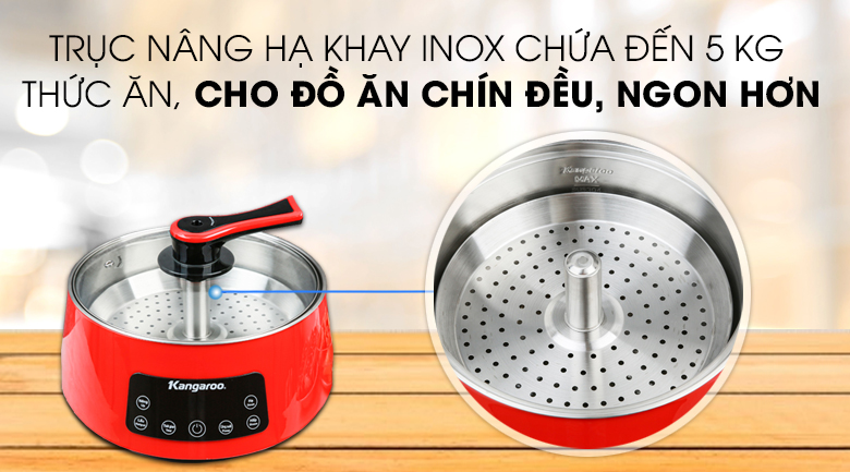 Nồi lẩu thang máy Kangaroo KG278 5 lít