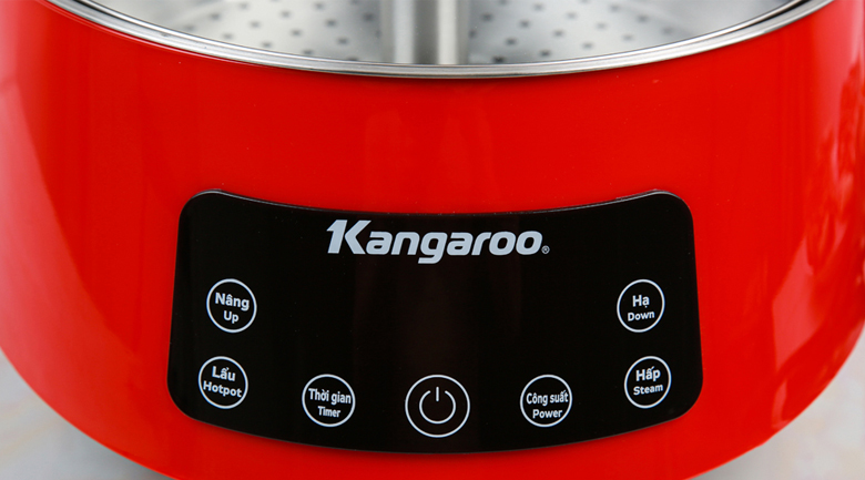 Bảng điều khiển - Nồi lẩu nâng Kangaroo KG278 5 Lít