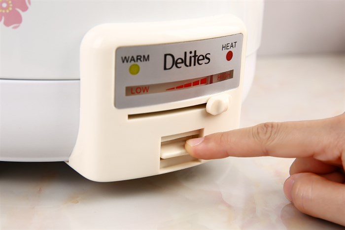 Nồi lẩu điện Delites CBR45-90 4.5 lít Màu Trắng