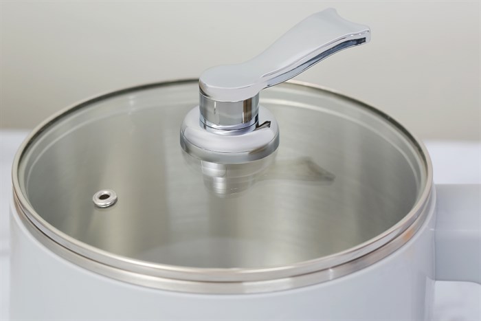 Ca nấu đa năng mini Mishio MK-214 xám 1.5 lít Màu Trắng - Xám