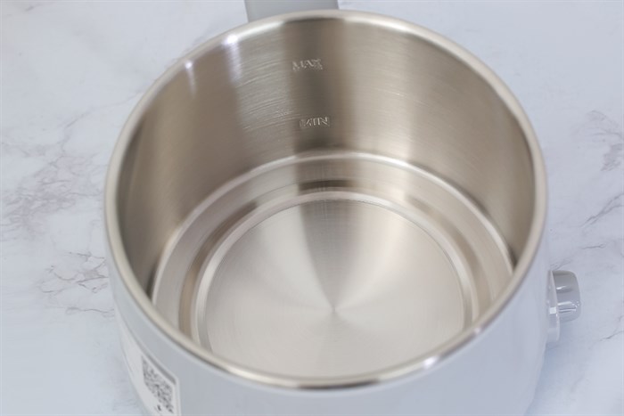 Ca nấu đa năng mini Mishio MK-214 xám 1.5 lít Màu Trắng - Xám