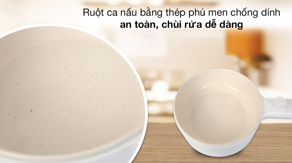 Ca nấu đa năng mini Mishio MK-271 1.5 lít