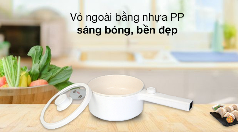 Ca nấu đa năng mini Mishio MK-271 1.5 lít