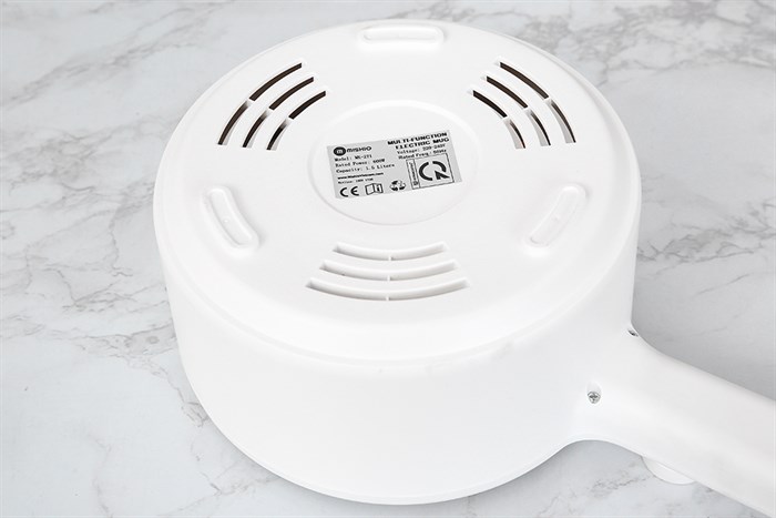 Ca nấu đa năng mini Mishio MK-271 1.5 lít Màu Trắng
