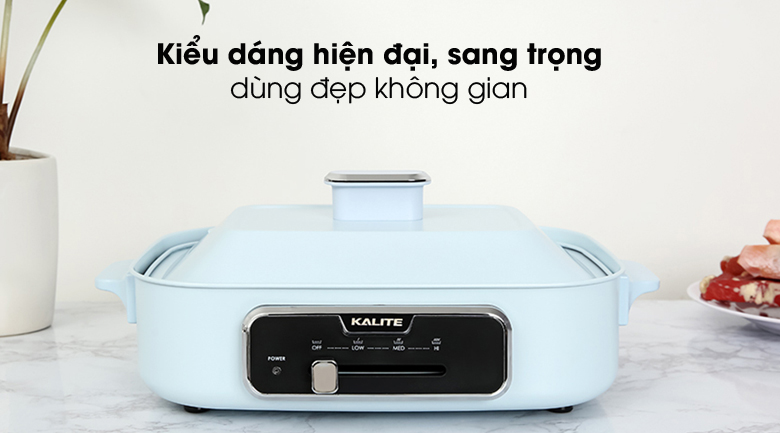 Gọn gàng, sang đẹp - Nồi lẩu điện Kalite KL-666