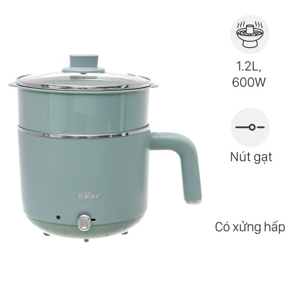 Nồi lẩu điện đa năng BEAR DRG-D12M5