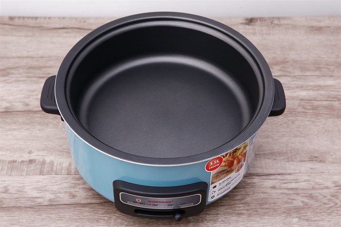 Nồi lẩu điện Sunhouse SHD4527 3.5 lít Màu Xanh ngọc