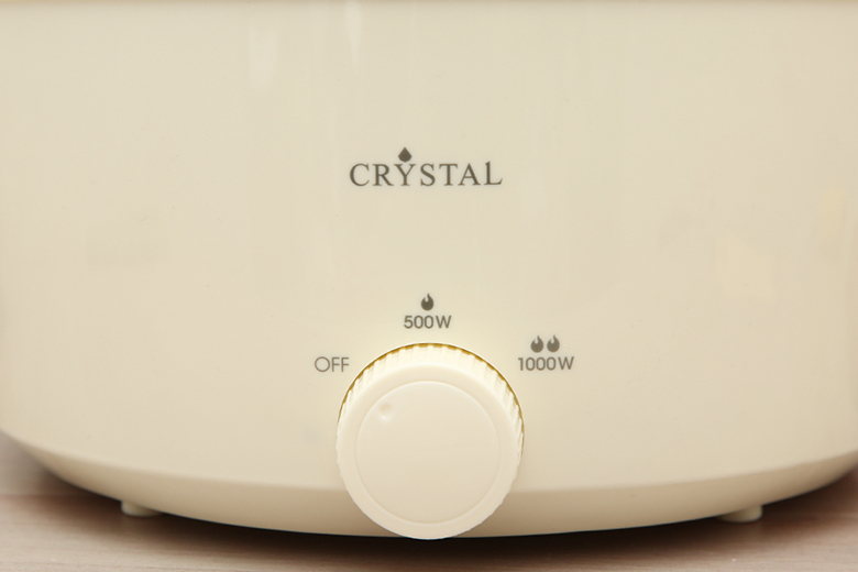 Nồi lẩu điện Crystal MS-EA4001 5 lít - Bảng điều khiển