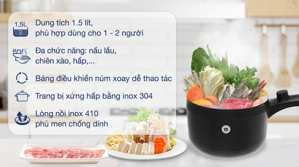 Nồi Chiên Xào Đa Năng - Giải Pháp Thông Minh Cho Mọi Bữa Tiệc