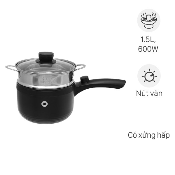Ca nấu đa năng Mishio MK-321 1.5 lít