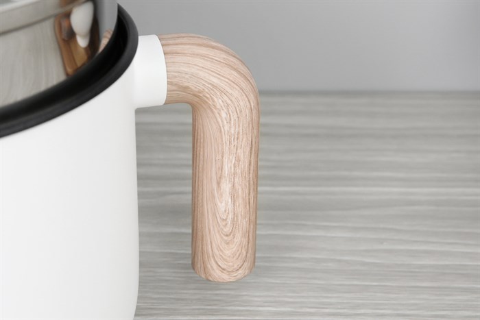 Nồi lẩu điện Crystal AJL-1503 1.5 lít Màu Trắng