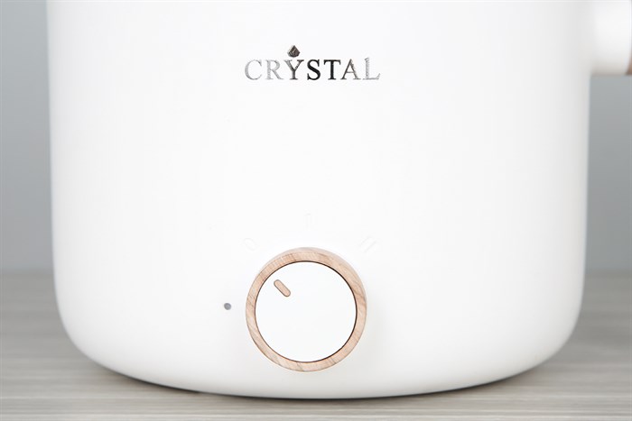 Nồi lẩu điện Crystal AJL-1503 1.5 lít Màu Trắng
