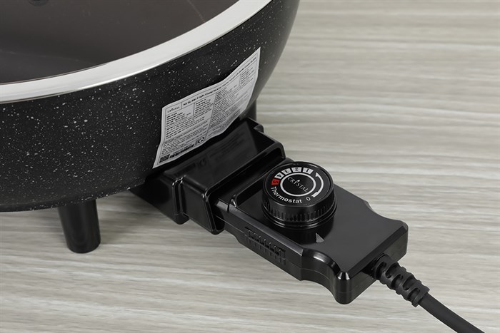 Nồi lẩu điện 2 ngăn Crystal NLA26 6 lít Màu Xanh đen