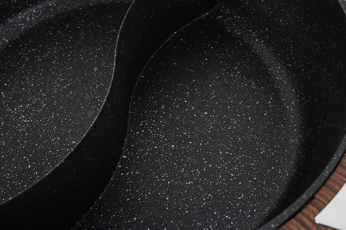 Nồi lẩu điện 2 ngăn Crystal NLA26 6 lít Màu Xanh đen