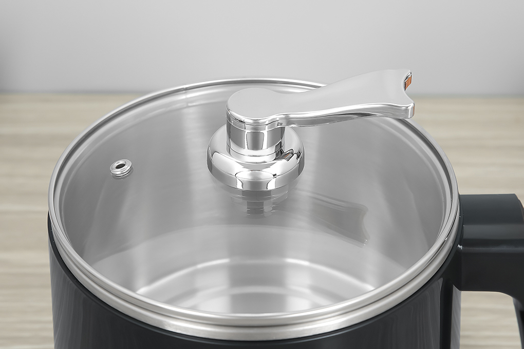 Ca nấu đa năng Mishio MK214 đen 1.5 lít Màu Đen