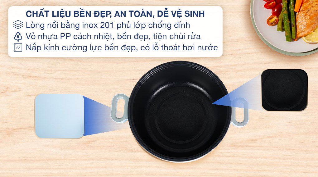 Nồi lẩu điện Sunhouse SHD4528 3.5 lít