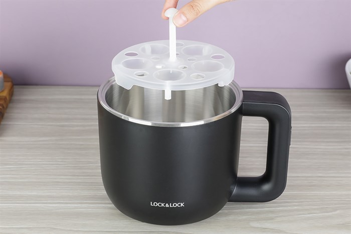 Nồi lẩu điện Lock&Lock EJP116BLK 0.8 lít Màu Đen
