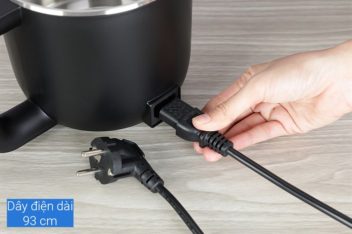 Nồi lẩu điện Lock&Lock EJP116BLK 0.8 lít Màu Đen