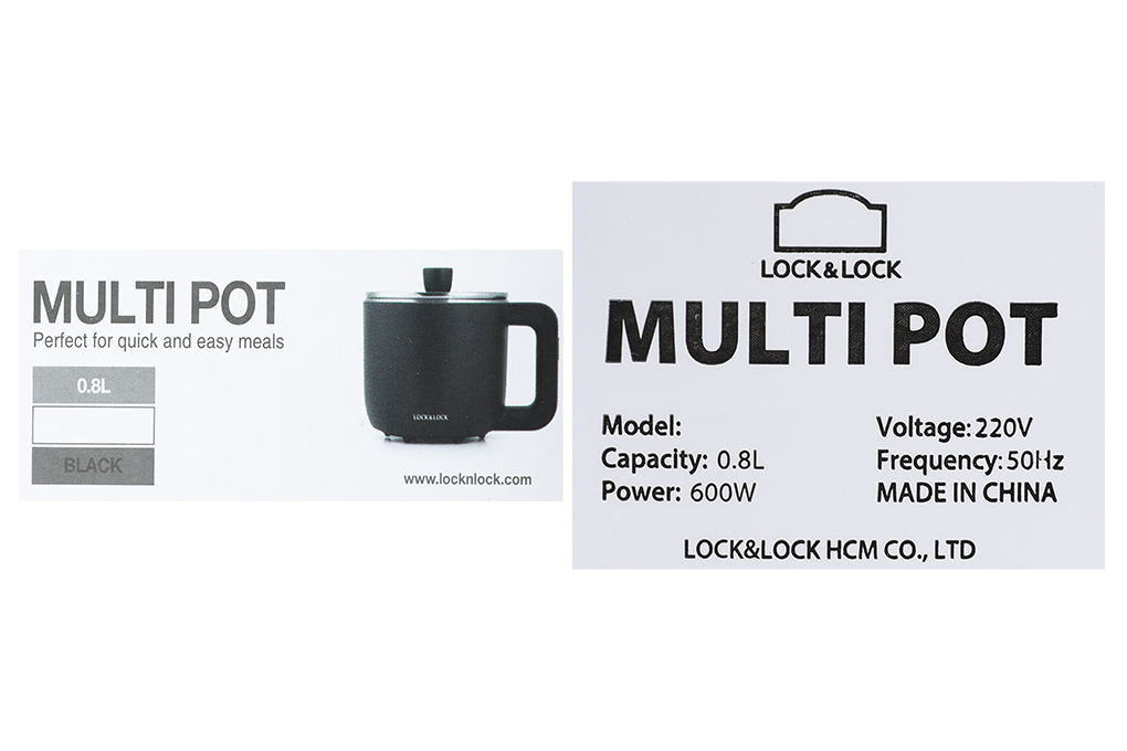 Nồi lẩu điện Lock&Lock EJP116BLK 0.8 lít - 9