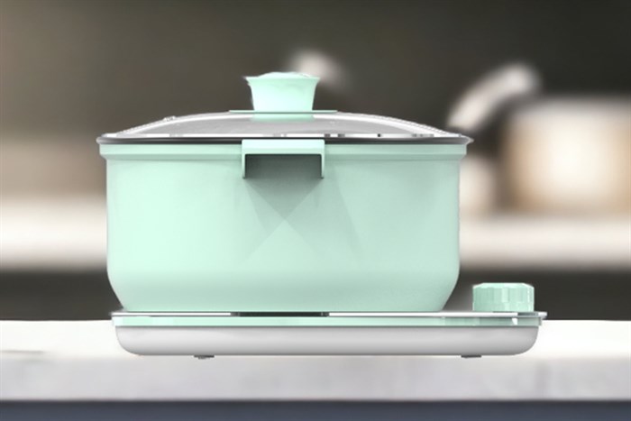 Nồi lẩu điện Hawonkoo HEH-100-GE 2.5 lít Màu Xanh ngọc