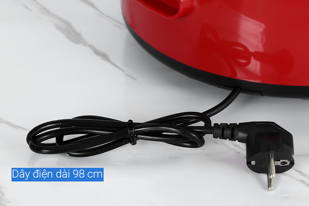 Nồi lẩu điện Mishio MK-348 4 lít Màu Đỏ