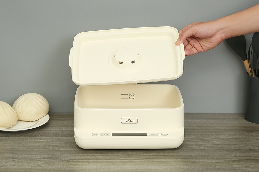 Nồi hấp đa năng Bear DZG-CA2D1 12 lít Màu Kem