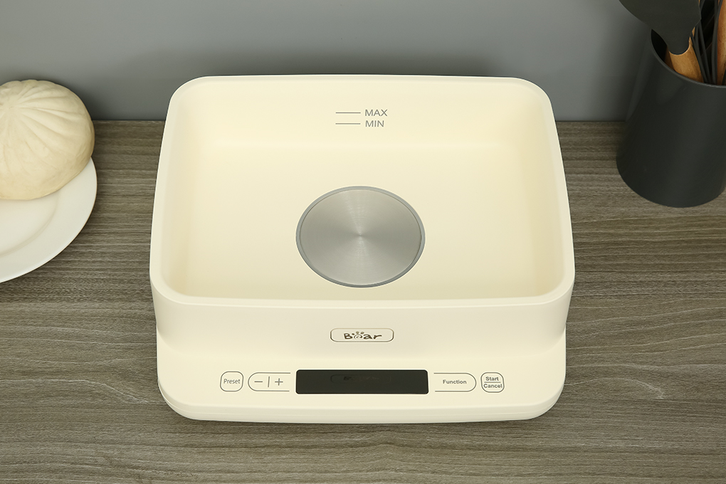 Nồi hấp đa năng Bear DZG-CA2D1 12 lít Màu Kem