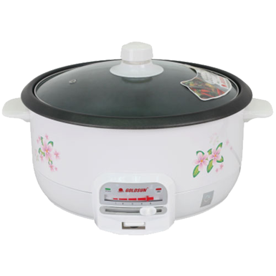 Nồi lẩu điện Goldsun MC-GAL30 3 lít Màu Trắng