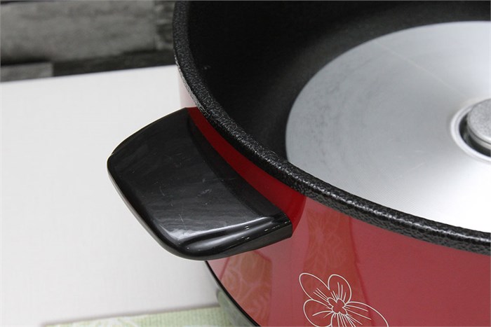 Nồi lẩu điện Goldsun MC-GAL30 3 lít Màu Đỏ