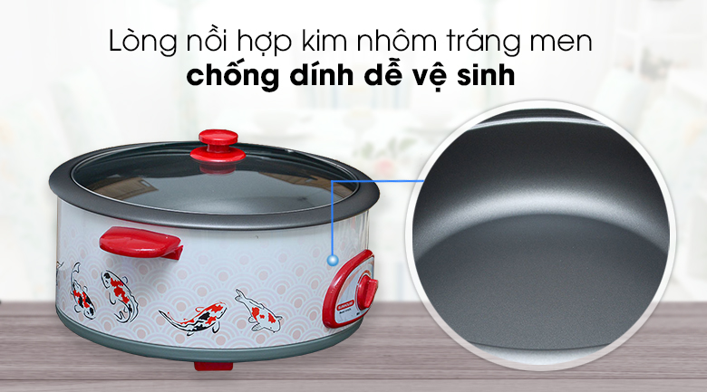 Lòng nồi - Nồi lẩu điện Sunhouse SH-525L 4 lít