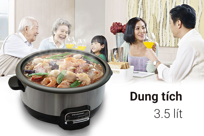 Lẩu điện Pensonic PMC-400 3.5 lít