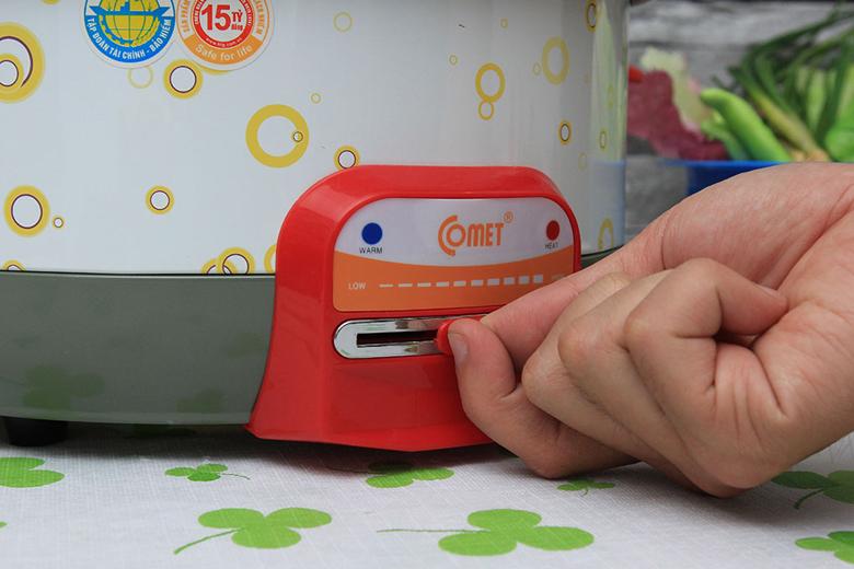 Nút gạt chỉnh nhiệt độ dễ điều khiển