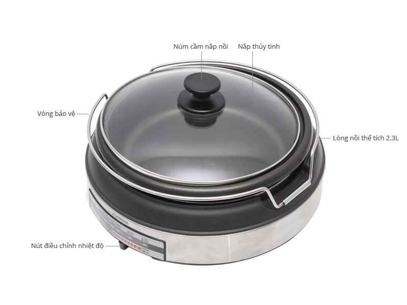 Thông số kỹ thuật Nồi lẩu điện zojirushi ZONL-EP-LAQ15-XJ