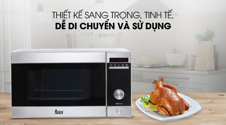 Lò vi sóng có nướng Teka MWE 210G 21 lít