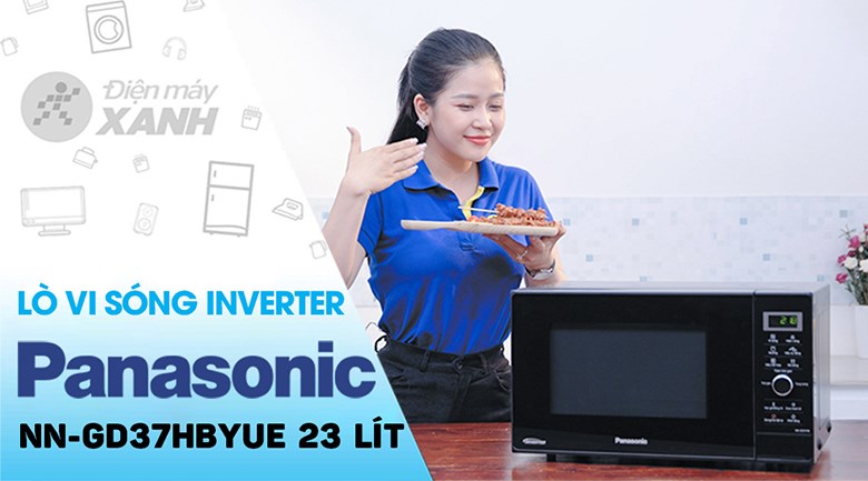 Lò vi sóng có nướng Panasonic NN-GD37HBYUE 23 lít