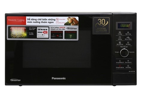 Thiết kế nhỏ gọn, hiện đại - Lò vi sóng inverter Panasonic NN-GD37HBYUE 23 lít