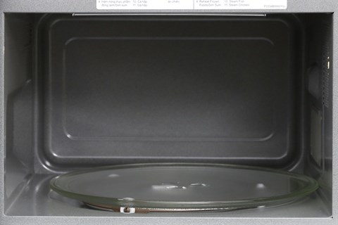 Khoang lò tráng men, dễ lau chùi - Lò vi sóng inverter Panasonic NN-GD37HBYUE 23 lít