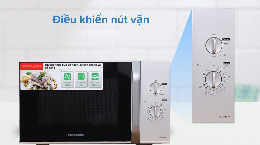 Lò vi sóng Panasonic NN-SM33HMYUE 25 lít