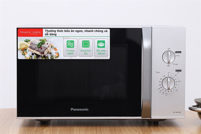 Lò vi sóng Panasonic NN-SM33HMYUE 25 lít Màu Trắng