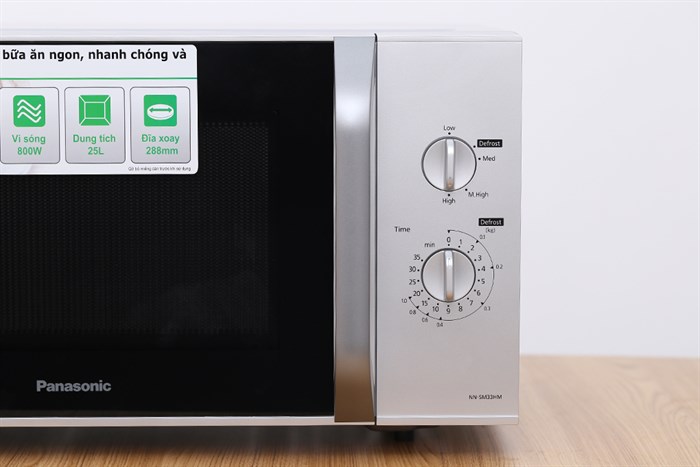 Lò vi sóng Panasonic NN-SM33HMYUE 25 lít Màu Trắng