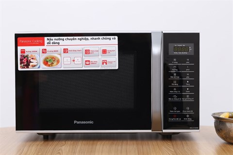 Kiểu dáng đơn giản, hiện đại - Lò vi sóng Panasonic NN-GT35HMYUE