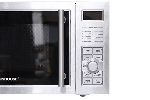 Điều khiển điện tử và màn hình hiển thị rõ nét, dễ theo dõi và thao tác - Lò vi sóng Sunhouse SHD4825