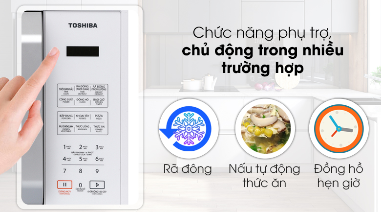 Lò vi sóng Toshiba ER-SS23(W)VN 23 lít