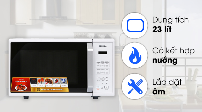 Lò vi sóng Toshiba ER-SS23(W)VN 23 lít