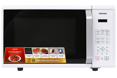 Thiết kế sang trọng- Lò vi sóng Toshiba ER-SS23(W)VN 23 Lít