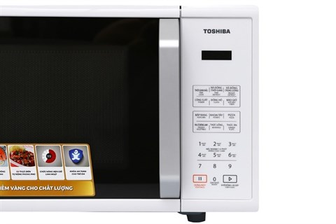 Bảng điều khiển tiếng Việt - Lò vi sóng Toshiba ER-SS23(W)VN 23 Lít