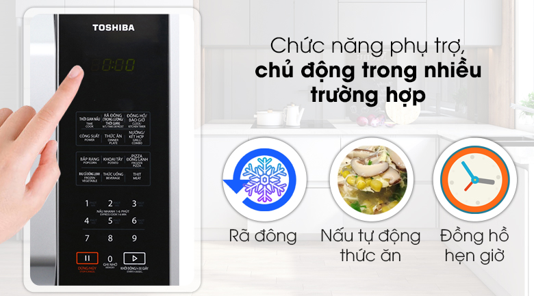 Lò vi sóng Toshiba ER-SGS23(S)VN 23 lít