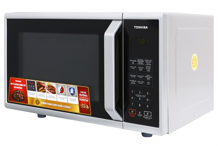 Lò vi sóng Toshiba ER-SGS23(S)VN 23 lít Màu Bạc