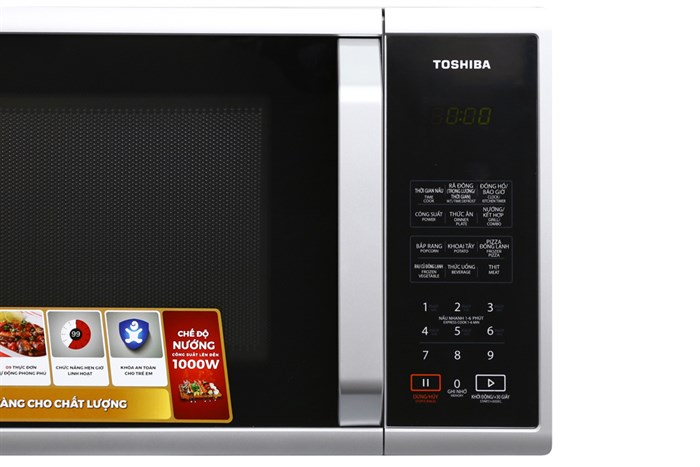 Lò vi sóng Toshiba ER-SGS23(S)VN 23 lít Màu Bạc
